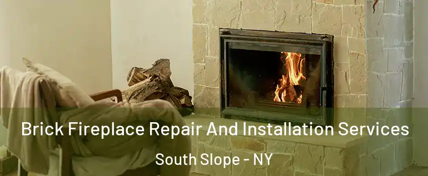 Brick Fireplace Repair And Installation Services South Slope - NY