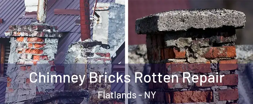 Chimney Bricks Rotten Repair Flatlands - NY