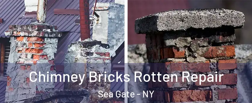 Chimney Bricks Rotten Repair Sea Gate - NY