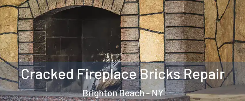 Cracked Fireplace Bricks Repair Brighton Beach - NY