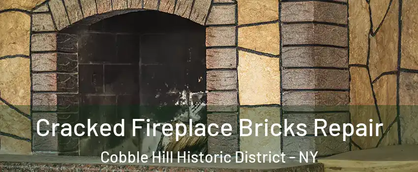 Cracked Fireplace Bricks Repair Cobble Hill Historic District - NY