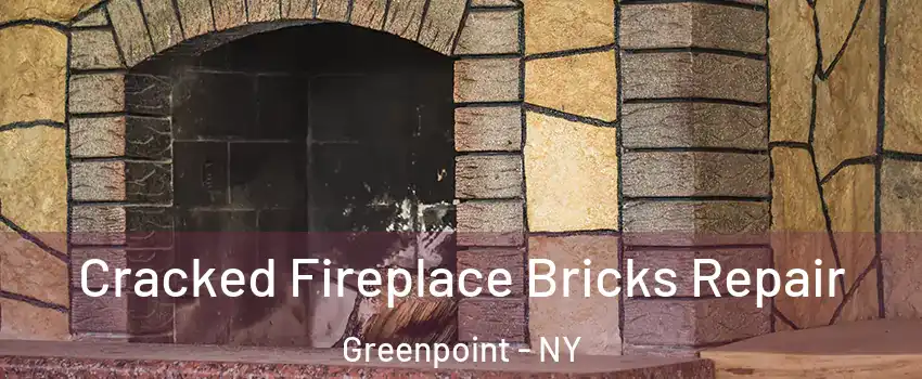 Cracked Fireplace Bricks Repair Greenpoint - NY