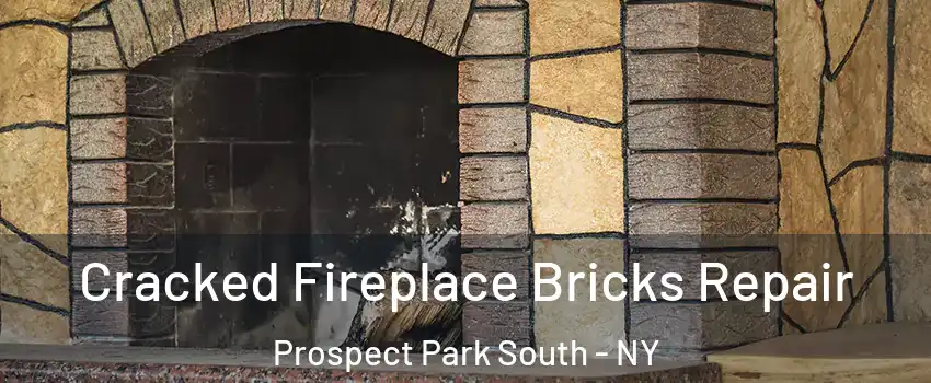 Cracked Fireplace Bricks Repair Prospect Park South - NY