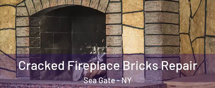 Cracked Fireplace Bricks Repair Sea Gate - NY