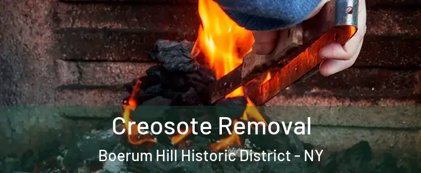 Creosote Removal Boerum Hill Historic District - NY