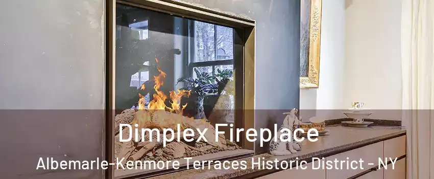 Dimplex Fireplace Albemarle-Kenmore Terraces Historic District - NY