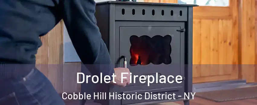 Drolet Fireplace Cobble Hill Historic District - NY