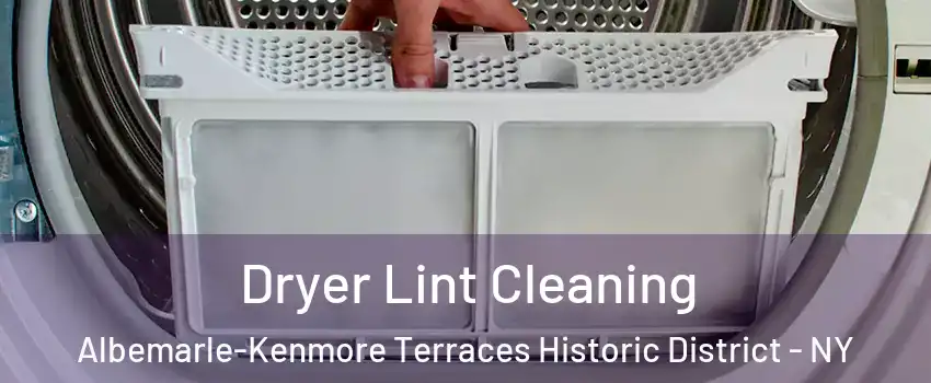 Dryer Lint Cleaning Albemarle-Kenmore Terraces Historic District - NY