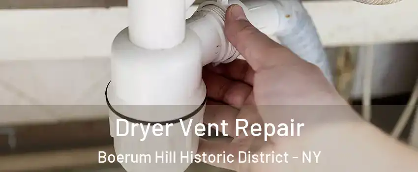 Dryer Vent Repair Boerum Hill Historic District - NY