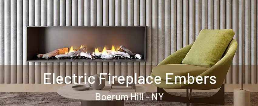 Electric Fireplace Embers Boerum Hill - NY