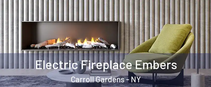 Electric Fireplace Embers Carroll Gardens - NY