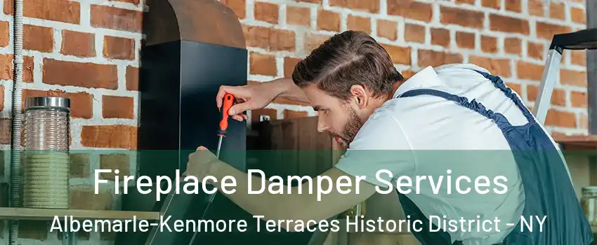 Fireplace Damper Services Albemarle-Kenmore Terraces Historic District - NY