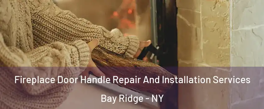 Fireplace Door Handle Repair And Installation Services Bay Ridge - NY