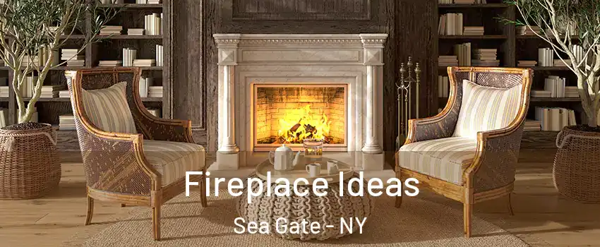 Fireplace Ideas Sea Gate - NY