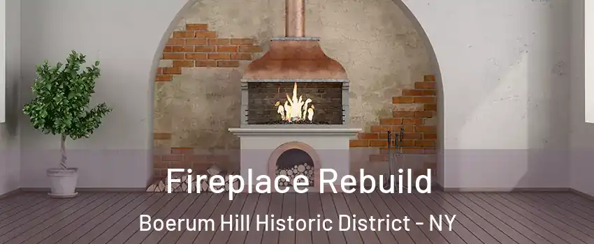 Fireplace Rebuild Boerum Hill Historic District - NY