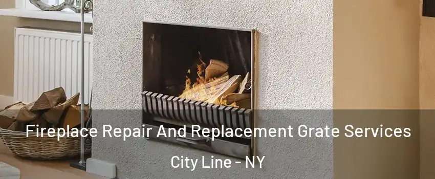 Fireplace Repair And Replacement Grate Services City Line - NY