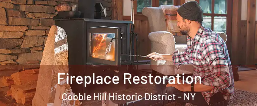 Fireplace Restoration Cobble Hill Historic District - NY