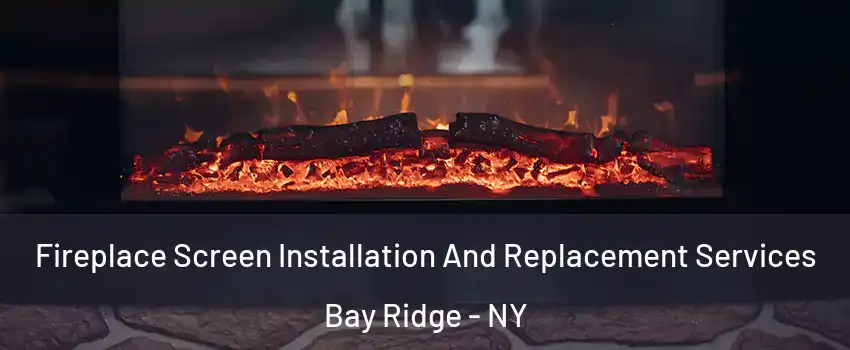 Fireplace Screen Installation And Replacement Services Bay Ridge - NY