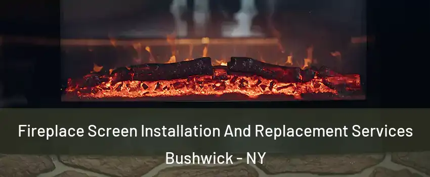 Fireplace Screen Installation And Replacement Services Bushwick - NY