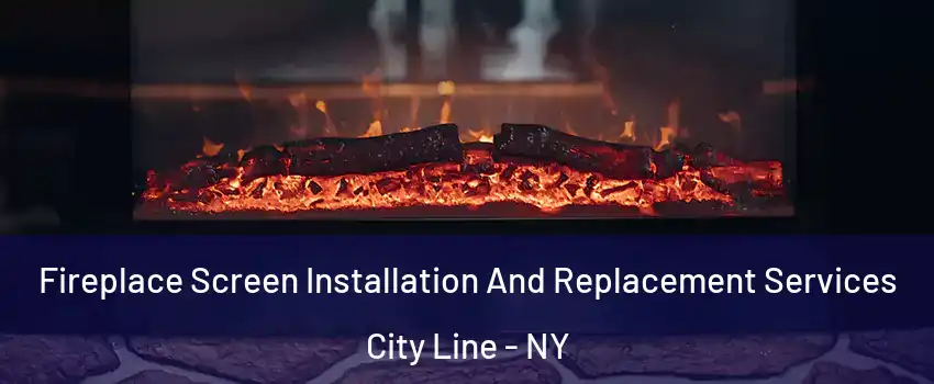 Fireplace Screen Installation And Replacement Services City Line - NY