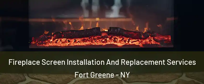 Fireplace Screen Installation And Replacement Services Fort Greene - NY