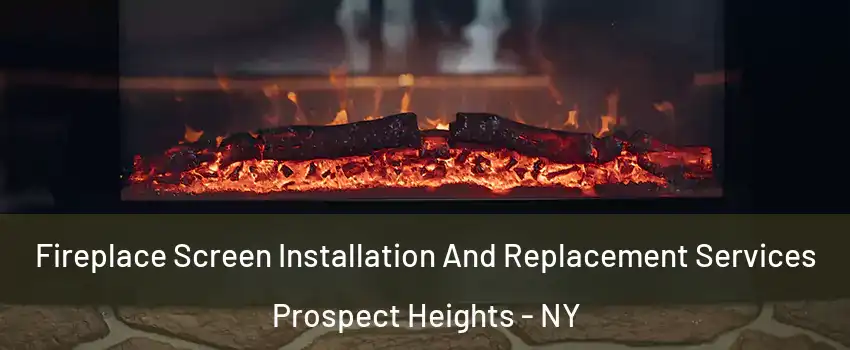 Fireplace Screen Installation And Replacement Services Prospect Heights - NY