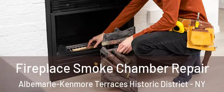 Fireplace Smoke Chamber Repair Albemarle-Kenmore Terraces Historic District - NY