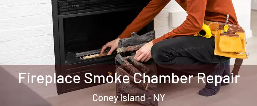 Fireplace Smoke Chamber Repair Coney Island - NY