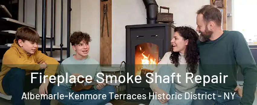 Fireplace Smoke Shaft Repair Albemarle-Kenmore Terraces Historic District - NY