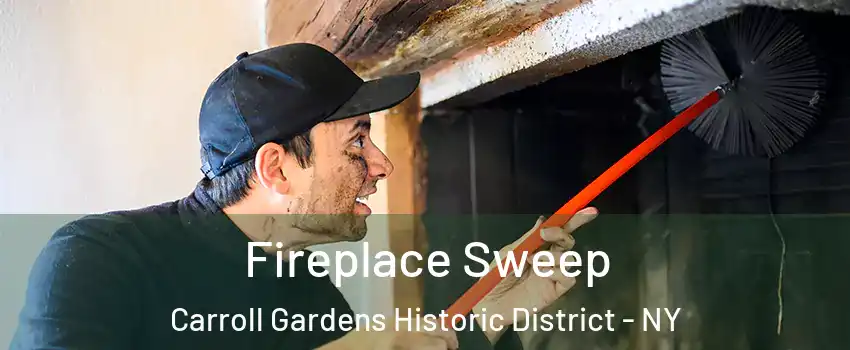 Fireplace Sweep Carroll Gardens Historic District - NY