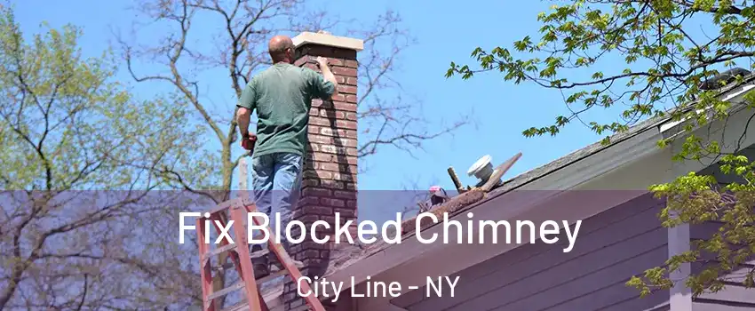 Fix Blocked Chimney City Line - NY