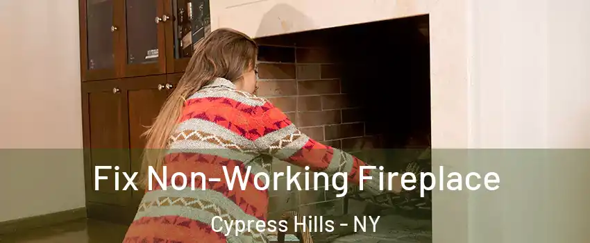 Fix Non-Working Fireplace Cypress Hills - NY