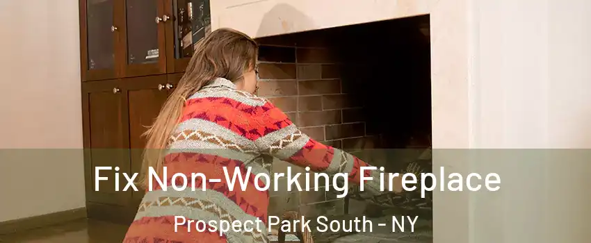 Fix Non-Working Fireplace Prospect Park South - NY