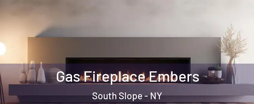 Gas Fireplace Embers South Slope - NY