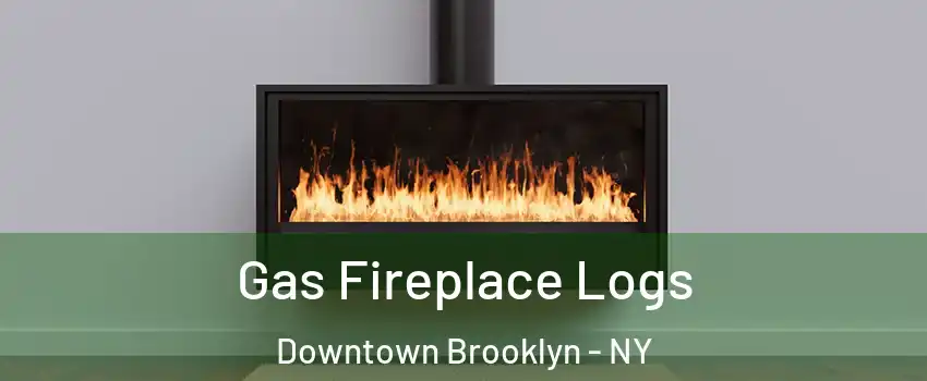 Gas Fireplace Logs Downtown Brooklyn - NY