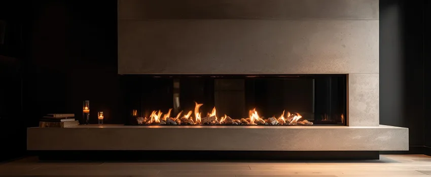 Gas Fireplace Ember Bed Design Services in Greenpoint Landing, New York