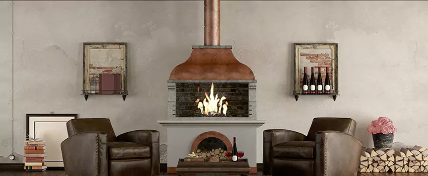 Thelin Hearth Products Providence Pellet Insert Fireplace Installation in West Brighton, NY