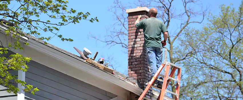 Vinyl and PVC Chimney Flashing Installation in Coney Island, NY