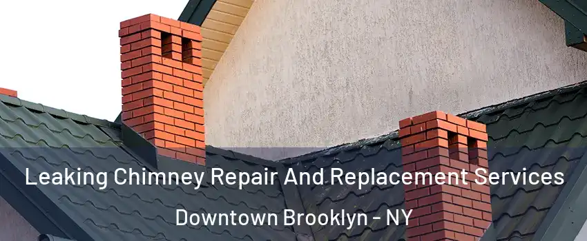 Leaking Chimney Repair And Replacement Services Downtown Brooklyn - NY