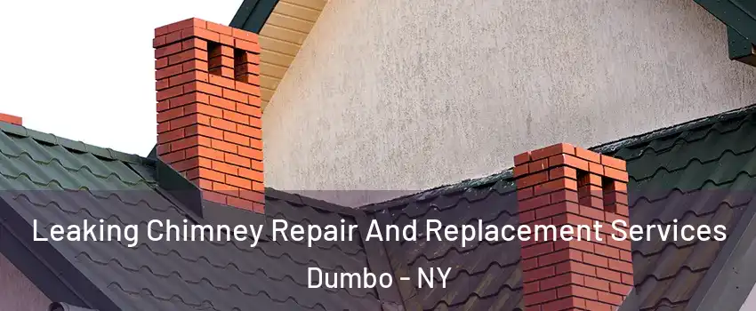 Leaking Chimney Repair And Replacement Services Dumbo - NY