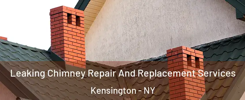 Leaking Chimney Repair And Replacement Services Kensington - NY