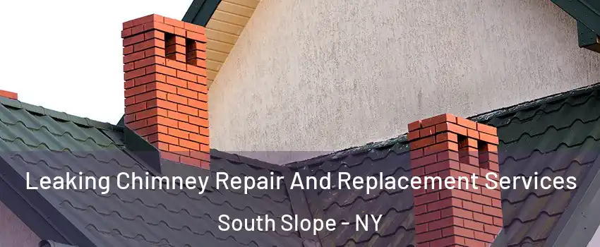 Leaking Chimney Repair And Replacement Services South Slope - NY