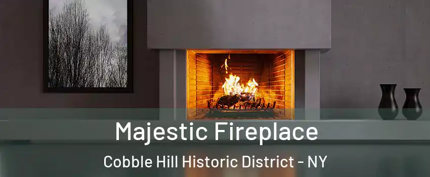 Majestic Fireplace Cobble Hill Historic District - NY