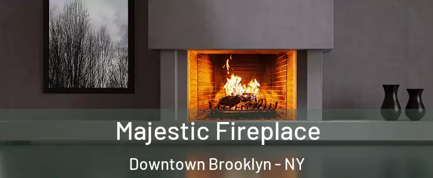 Majestic Fireplace Downtown Brooklyn - NY