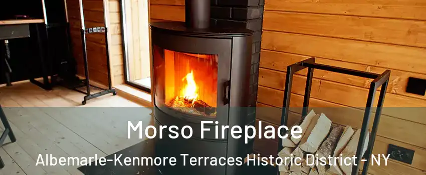 Morso Fireplace Albemarle-Kenmore Terraces Historic District - NY