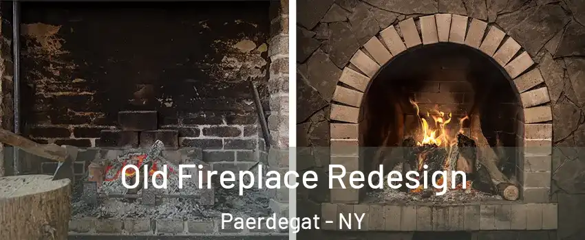 Old Fireplace Redesign Paerdegat - NY