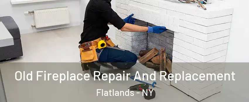 Old Fireplace Repair And Replacement Flatlands - NY