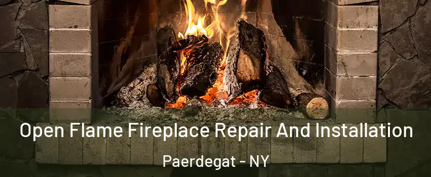 Open Flame Fireplace Repair And Installation Paerdegat - NY