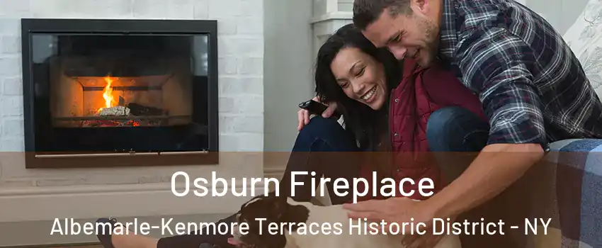 Osburn Fireplace Albemarle-Kenmore Terraces Historic District - NY