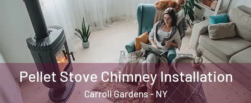 Pellet Stove Chimney Installation Carroll Gardens - NY